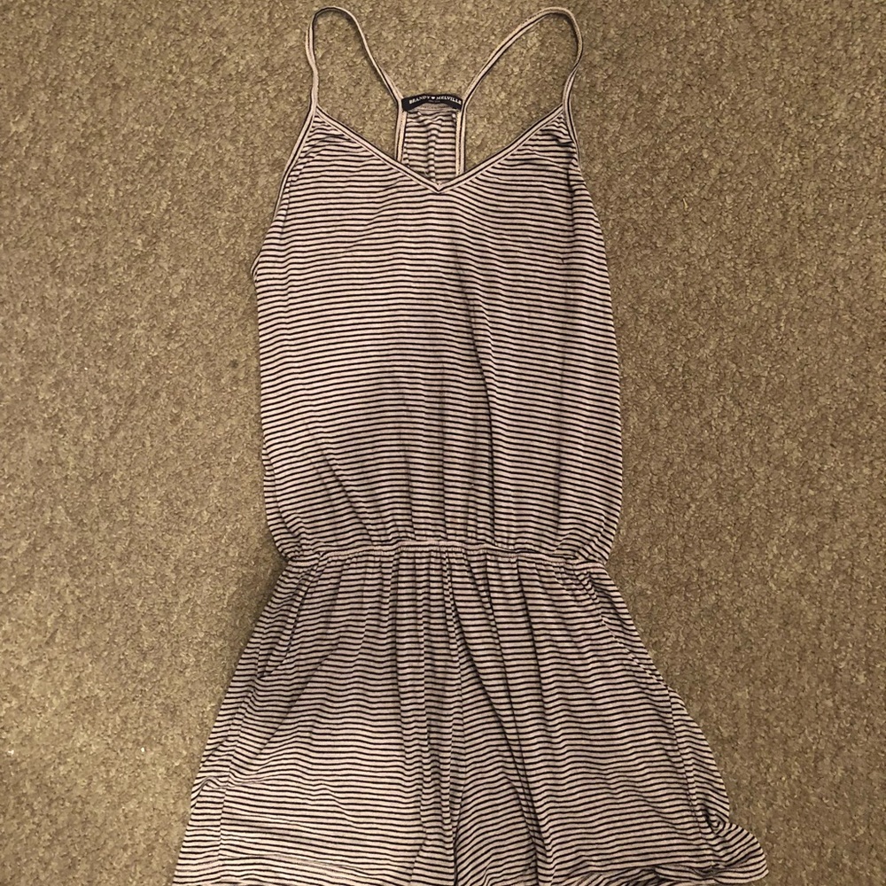Brandy Melville striped romper